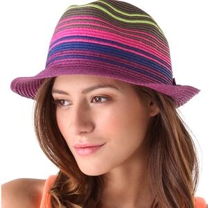 Juicy Couture Thin Strip Fedora with Bow